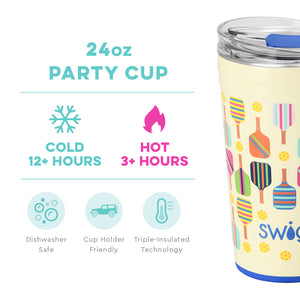 SWIG 24 OZ PARTY CUP PICKLEBALL