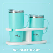 Load image into Gallery viewer, SWIG 22 OZ. STAINLESS STEEL TRAVEL MUG FLORA ROSA
