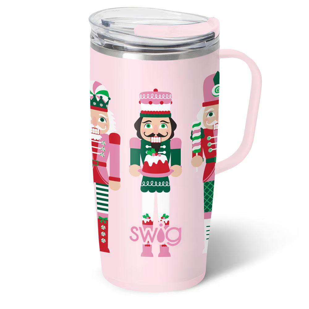 SUGAR PLUM SOLDIERS - SWIG 22 OZ INSULATED TRAVEL MUG