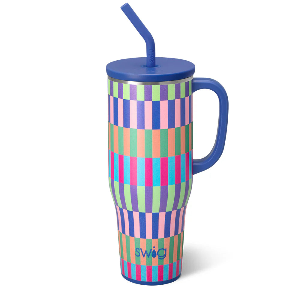 SWIG 30 OZ. MEGA MUG - BRITE STRIPE