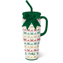 Load image into Gallery viewer, SWIG 30 OZ. MEGA MUG - CHRISTMAS BOWS
