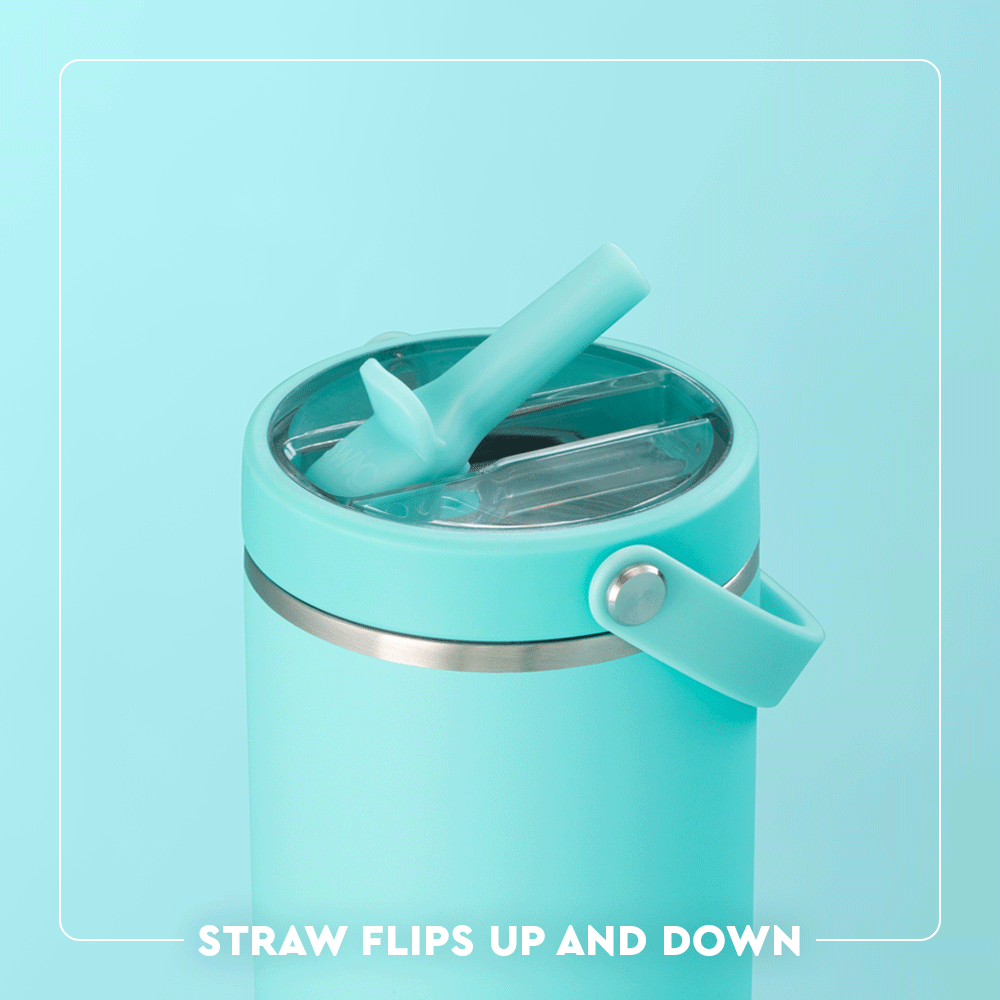 SWIG 30 OZ. LEAKPROOF TO-GO TUMBLER - FLORA AZUL – Deb & Co. Boutique