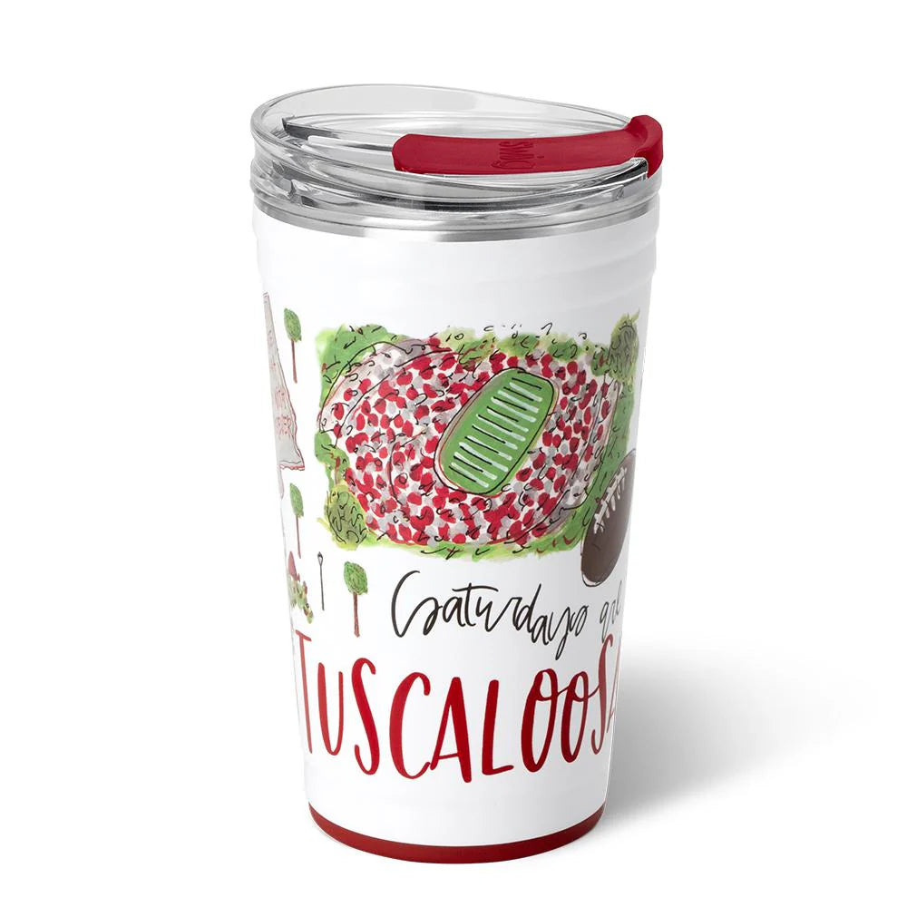 SATURDAYS IN TUSCALOOSA PARTY CUP 24oz.