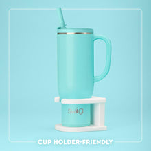 Load image into Gallery viewer, SWIG 30 OZ. MEGA MUG GAMEDAY GINGHAM - NAVY + ORANGE
