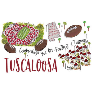 SATURDAYS IN TUSCALOOSA PARTY CUP 24oz.