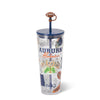 TAILGATES IN AUBURN PLASTIC TUMBLER 24oz.