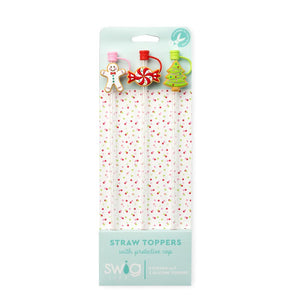 SWIG STRAW TOPPER SET - COOKIE JAR