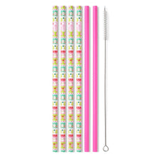 Load image into Gallery viewer, SWIG REUSABLE STRAW SET-COOKIE JAR+PINK
