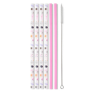 SWIG REUSABLE STRAW SET - SWEET AND SPOOKY