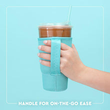 Load image into Gallery viewer, SWIG ICED CUP COOLIE LARGE - FLORA AZUL
