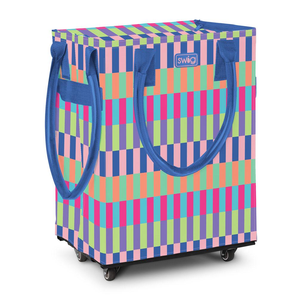 SWIG MEGA TOTE BAG - BRITE STRIPE