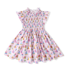 Load image into Gallery viewer, SAIL AWAY SMOCKED DRESS
