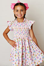 Load image into Gallery viewer, SAIL AWAY SMOCKED DRESS
