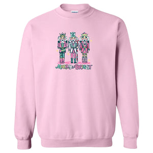 MERRY AND BRIGHT NUTCRACKER SWEATSHIRT