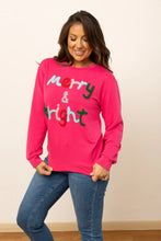 Load image into Gallery viewer, MERRY &amp; BRIGHT SWEATSHIRT
