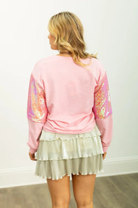 ALEX RUFFLE SKIRT W/SHORTS - CHAMPAGNE