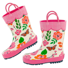 Load image into Gallery viewer, RAIN BOOTS - BUTTERFLY
