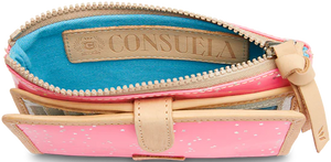 CONSUELA SLIM WALLET - SHINE