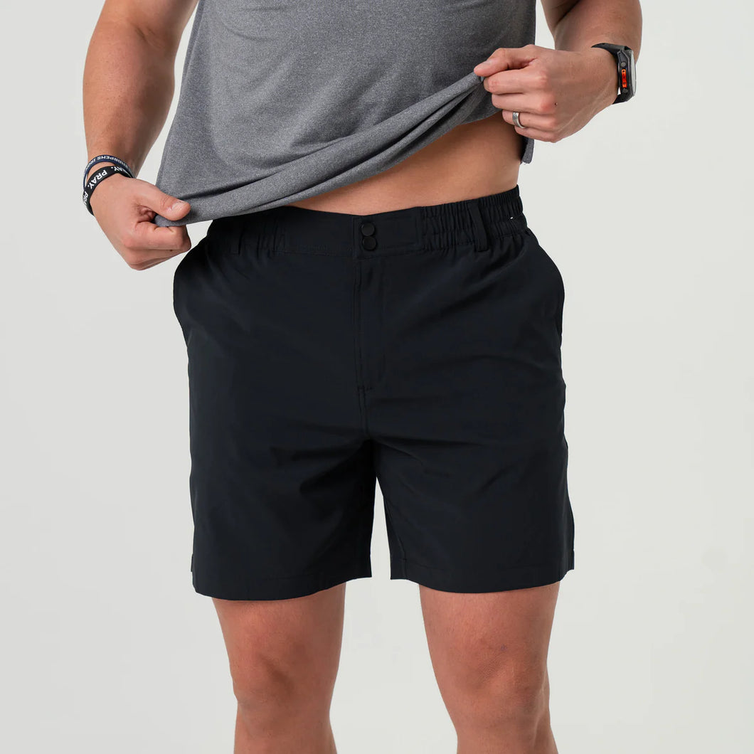 BURLEBO EVERYDAY SHORT - MATTE BLACK