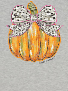 POLKA-DOT BOW PUMPKIN