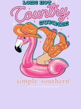 Load image into Gallery viewer, SIMPLY SOUTHERN LONG HOT COUNTRY SUMMER TEE
