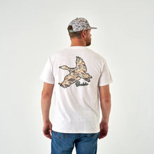 Load image into Gallery viewer, BURLEBO ADULT TEE - FLYING PINTAIL CAMO DUCK
