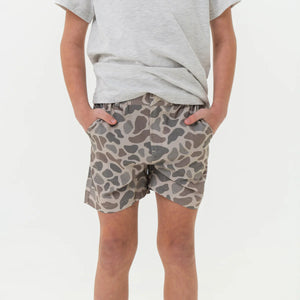 BURLEBO YOUTH EVERYDAY SHORT CLASSIC DEER CAMO