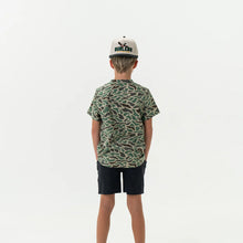 Load image into Gallery viewer, BURLEBO YOUTH SHORT SLEEVE TEE - RETRO DUCK CAMO
