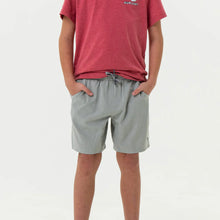 Load image into Gallery viewer, BURLEBO YOUTH ATHLETIC SHORT - LIGHT GREY
