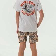 Load image into Gallery viewer, BURLEBO YOUTH EVERYDAY SHORT - PINTAIL CAMO
