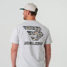 Load image into Gallery viewer, BURLEBO ADULT TEE FLYING B DEER CAMO
