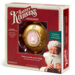 SANTA KINDNESS ORNAMENTS & JOURNAL