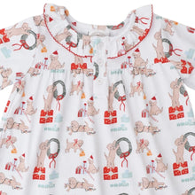 Load image into Gallery viewer, SANTA PAWS LOUISE LOUNGE DRESS

