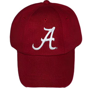 ALABAMA CRIMSON BASEBALL CAP - 0/6M