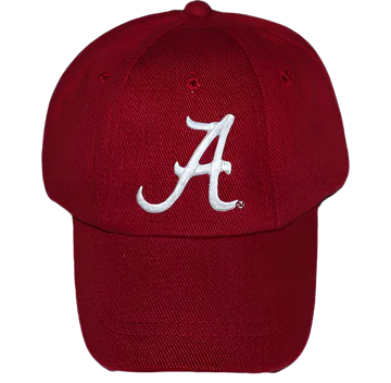 ALABAMA CRIMSON BASEBALL CAP - 0/6M