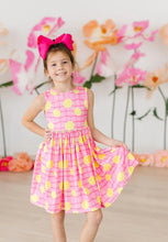 Load image into Gallery viewer, PINK LEMONADE TANK TWIRL DRESS

