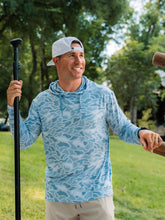 Load image into Gallery viewer, BURLEBO PERFORMANCE HOODIE - SEASIDE CAMO
