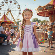Load image into Gallery viewer, FAIRYTALE PRINCESS DRESS LAVENDER
