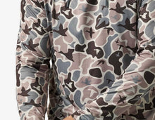 Load image into Gallery viewer, BURLEBO YOUTH PERFORMANCE HOODIE - MALLARD MAYHEM CAMO
