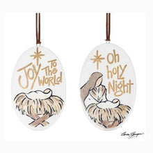 Load image into Gallery viewer, MESSAGE NATIVITY ORNAMENTS
