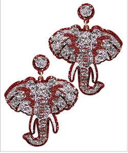 GAMEDAY ELEPHANT EARRINGS