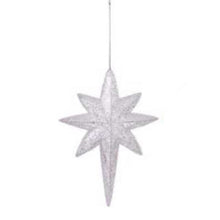 Load image into Gallery viewer, GLITTER STAR OF BETHLEHEM ORNAMENT
