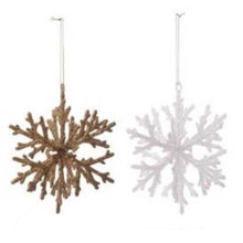 Load image into Gallery viewer, ACRYLIC SNOWFLAKE ORNAMENT
