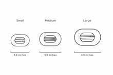 Load image into Gallery viewer, TELETIES ROUND FLAT HAIR CLIP / LARGE LAVENDER MIST
