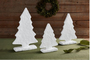 WHITE PULP CHRISTMAS TREE