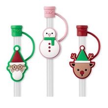 Load image into Gallery viewer, SWIG STRAW TOPPER SET - CHRISTMAS CREW
