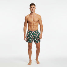 Load image into Gallery viewer, MEN'S CANDY CANE SANTA BOXERS
