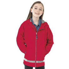 Load image into Gallery viewer, YOUTH NEW ENGLANDER® RAIN JACKET - RED
