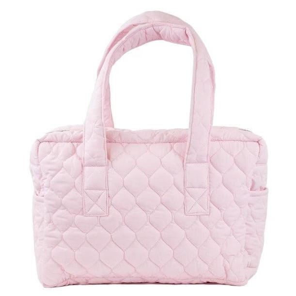 QUILTED OVERNIGHT BAG