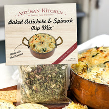 Load image into Gallery viewer, BAKED ARTICHOKE &amp; SPINACH DIP MIX
